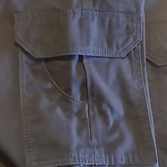 Wrangler workwear, men's black jeans sz. 34"x32.(#619) - Picture 12 of 15